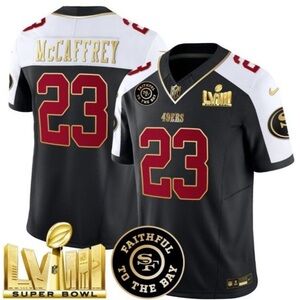 Beautiful San Francisco 49ers jersey McCaffrey new with tags
